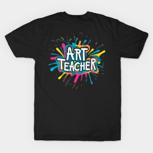 Art teacher funny cute victor design T-Shirt